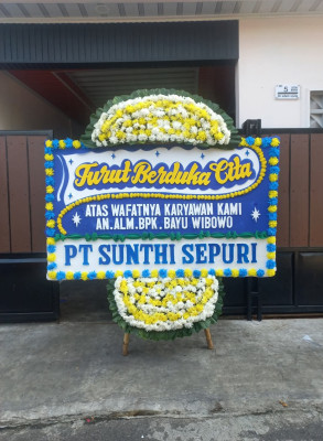 Papan Bunga Duka di Ponjalae