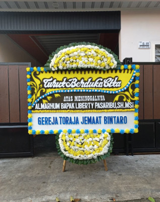 Papan Bunga Duka di Ponjalae